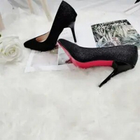 TH35-Size 45 Super Plus saiz kasut tumit tinggi 44 kasut Sequined Anti-menyalurkan lelaki kasut wani