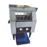 Commercial Conveyor Toaster Stainless Steel Chain Toaster Restaurant Equipment Bread Bagel Breakfast Food 110V 220V