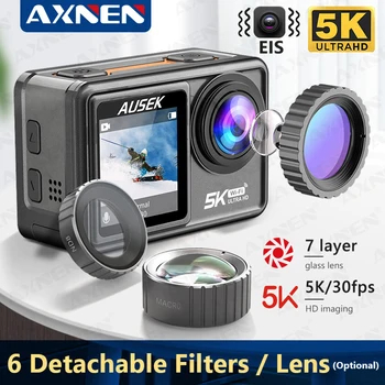 Akaso Wifi Brave 7 Le Action Camera 4k30fps 20mp Sport Camera Touch Screen  Vlog Camera Eis 2.0 Remote Control Waterproof Cam - Sports & Action Video  Cameras - AliExpress