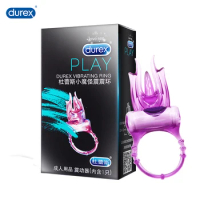 Durex Vibrator Little Devil Vibrating Ring Time Delay Ring Clitoris Stimulator Vibrators Sex Toys Intimate Product for Men