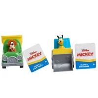 DISNEY JUNIOR MICKEY GOOFY'S DUMP TRUCK OR PLUTO'S BULLDOZER FIGURE DISNEY MAINAN KOLEKSI ANAK ORIGI