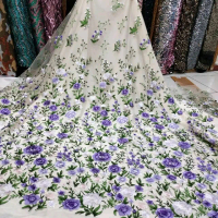 BAHAN/KAIN TILLE GARDEN/TILLE BUNGA 3D