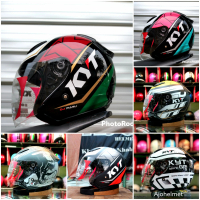 HELM KYT DJ MARU MOTIF/CORAK, SINGEL VISOR, HELM KYT ORIGINAL Motorcycle