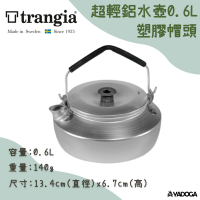 【野道家】 Trangia Kettle 超輕鋁水壺 0.6L 茶壺