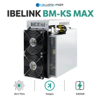New IBeLink BM-KS Max 10.5 TH 3400 KASPA Asic Miner