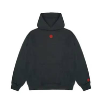 Dryroots Inc. Hoodie Oversized Round Center Logo Brown Oversized Sweater Hoodie Charcoal M