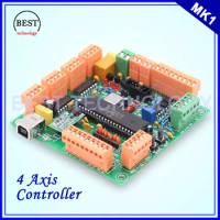 4 Axis USB CNC Controller CNC USB Interface Board USB CNC 2.1 MK1 MACH3 Upgrading Control Board