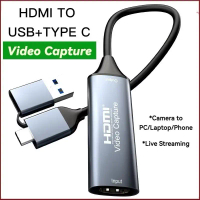 Indigo HDMI Capture Hub Chuyển Từ Cổng HDMI Sang Type-C/USB 3.0 Hỗ Trợ Ghi Hình Nhanh Từ Livestream