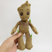 22cm Disney Plush Guardians of The Galaxy Groot Plush Toy Doll Puppet Ornament Gifts Groot Action Figures Collection Decoration
