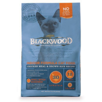 美國BLACKWOOD柏萊富-天然寵糧室內貓全齡優活配方(雞肉+糙米) 4LB/1.82KG