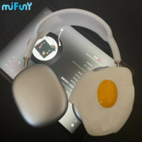 Mifuny Airpods Max Case Cover Creative Egg 3D Decoration Earphone Protection Case Suitable for Airpods Max Earphone Accessories