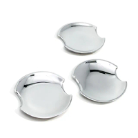 【IDFR】VW 福斯 T5 2009~2015 鍍鉻銀 車門防刮門碗 內襯保護貼片(防刮門碗 內碗 內襯保護貼片)