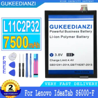 GUKEEDIANZI Battery for Lenovo IdeaPad S6000, S6000-H, A7600, A7600-HV, A7600-F, S6000L-F, A10-80HC, S6000-F, A7600-H, 7500mAh