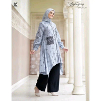 Ready tunik Rumi by Korina cocok buat acara santai atau resmi