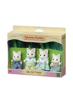 ครอบครัวตุ๊กตา Silk Cat รุ่น 41758 สีหลากสี
