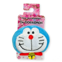 【震撼精品百貨】Doraemon_哆啦A夢~哆啦A夢 Doraemon造型絨毛髮圈 髮束 髮飾(藍大頭)*26817