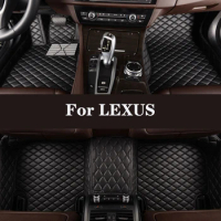 Custom Car Floor Mat For LEXUS LS600H(4seat/5seat) LS600L(4seat) LX570(5seat) RRX270 RX350 RX330 RX450H RX200T Car Accessories