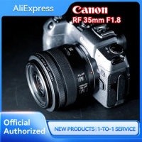 Canon RF 35mm F1.8 STM Lens Full Frame Mirrorless Camera Lens Macro Autofocus Prime Lens For R RP R5 R6 Portrait Animal Lens