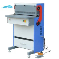 S600 automatic calendar double wire spiral coil comb punching machine