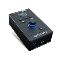 PreSonus Revelator io44 the ultra-compact recording and broadcast studio mobile bus-powered USB-C® compatible audio interface