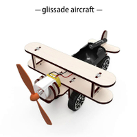 เครื่องร่อนเครื่องบิน3D จิ๊กซอว์ไม้รุ่นแฮนด์เมด Diy ของเล่นวัสดุทำงานสำหรับเด็กผู้ใหญ่วัยรุ่นของขวัญ