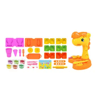 31Pcs/Set Funny No Odor Brightly Colored Kids Air Dry Clay Modelling Clay Kit Kid Accessories Modelling Clay Set Plaster Toy