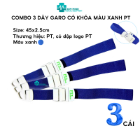 Combo 3 dây garo y tế màu xanh PT vật dụng cần thiết của y bác sĩ