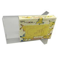 Collection Display Box For 3DSLL/NEW Nintendo 3DS LL Game Storage Transparent Boxes TEP Shell Clear Collect Case