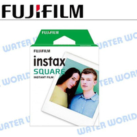 富士 INSTAX SQUARE SQ1 SQ6 SQ10 SP3 方型空白底片-2入 方型軟片【中壢-水世界】
