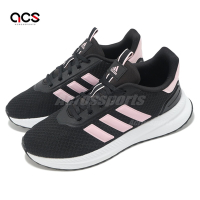 adidas 慢跑鞋 X Plrpath 女鞋 黑 粉 緩衝 輕量 運動鞋 愛迪達 ID0485