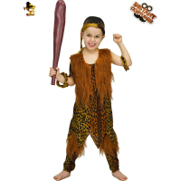 Kostum Parti Savage Lelaki Primitif, untuk Lelaki, Tema Halloween, Kostum Peringkat Parti Savage, Co