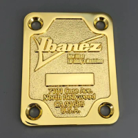 Ibanez Guitar Neck Plate Gold
