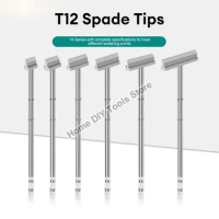T12 Series Soldering Iron Tips 1401 1402 1403 1404 1405 1406 For PGA BGA Rework Tool Soldering Station Replaceable Accessories