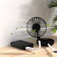 Small Fan Usb Fan Small In-line Silent Office Table Small Fan Usb Fan Office Fan Cooler Summer Portable Fan Usb Rechargeable