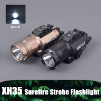 Airsoft Surefire XH35 X300 Ultra-High Power Upgrade Strobe LED Flashlight For 20mm Rail Hunting Rifle Weapon Light Glock 17 43x