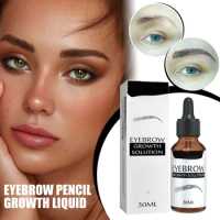 Eyebrow Growth hair Serum Longer Fuller Thicker Nourishes Eyebrow Enhancer Fast Powerful Hair Grower