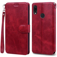 For Xiaomi Redmi Note 7 Case Leather Flip Redmi Note 7 Pro Coque Wallet Book Case For Xiaomi Redmi 7