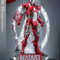 Hot Toys Ht D100 Edition Mms696 Alternative Color Mk7 Iron Man Mar 7 Limit Mk7 Anime Figure Kids Collectable Funny Gifts