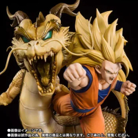 Bandai Dragon Ball Z Super Three Goku Figuartszero Fz Super Fierce Battle Dragon Fist Breaks Out Spot Goods Anime Figures Gifts