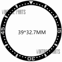 39*32.7Mm aluminum slope bezel insert fit for longines watch