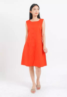 MILLE FLEUR Felice Casual Dress Red