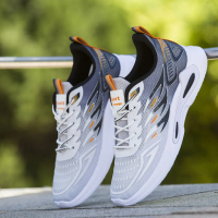 Men's Shoes Fashion Trends Autumn Winter Flyknit Casual Sports Shoes Breathable Comfortable Running 