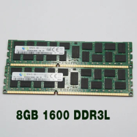 1 pcs M393B1K70DH0-YK0 For Samsung RAM 8GB 8G 2RX4 PC3L-12800R Server Memory Fast Ship High Quality 8GB 1600 DDR3L