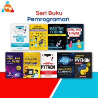 Buku Pemrograman | Analisis Data Dengan Python,HTML, PHP & MYSQL,Master Coding HTML, CSS & Javasript