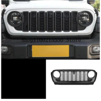 For Jeep Wrangler JK Grill Front Net 2007-2017 Part 2024 Style Look Car Auto Part Black
