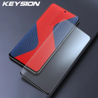 KEYSION Tempered Glass Full Cover for Xiaomi POCO X6 X6 Pro 5G HD Screen Protective Glass Film for POCO M6 Pro 4G M6 Pro 5G