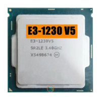 Xeon E3-1230V5 CPU 3.40GHz 8M 80W LGA1151 E3-1230 V5 Quad-core E3 1230 V5 processor E3 1230V5 Free shipping