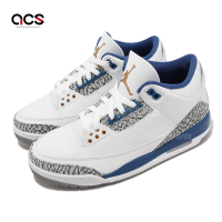 Nike Air Jordan 3 Retro Wizards 巫師隊 白 藍 男鞋 3代 休閒鞋 CT8532-148