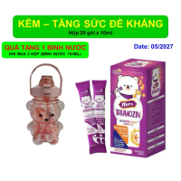 Combo 2 hộp Siro Meta Thymozin bổ sung kẽm, vitamin B1, L-Lysin giúp bé ăn ngon, tăng đề kháng - hộp