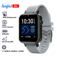 Rogbid Air 4G LTE WIFI Smart Watch Phone GPS 5MP Camera Android 9.1 OS Sports Smartwatch Men Women 1GB+16GB 4GB+64GB 4GB+128GB